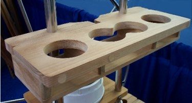 Portabebida para barco de teca - TeakFlex