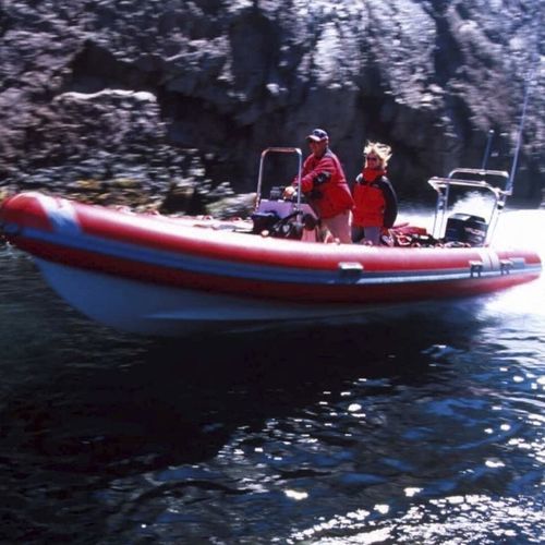 Barco profesional barco de salvamento - GM 5.4 - NORTHSTAR RIBs - fueraborda / embarcación neumática semirrígida / bote