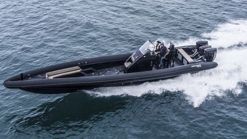 Barco profesional barco utilitario - GM 12HS - NORTHSTAR RIBs - fueraborda / embarcación neumática semirrígida / bote