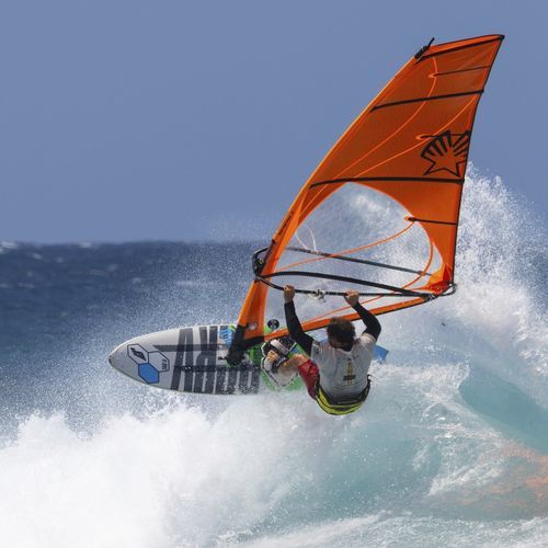 Vela de windsurf de wave - Ezzy Sails 2 - 4 sables / 5 sables