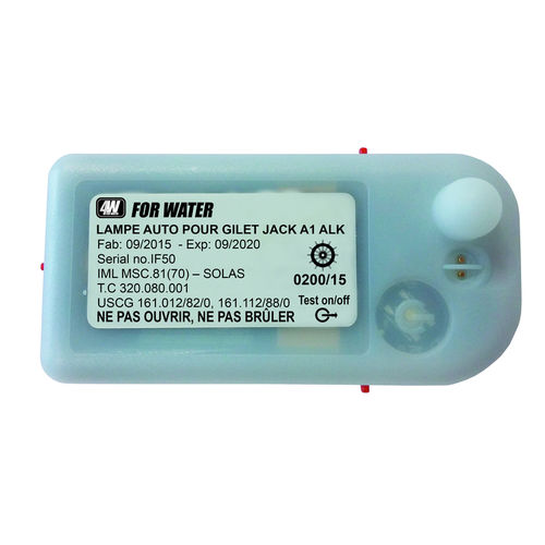 Lámpara de destellos - AUTOMATIQUE - Forwater - marina / para chaleco salvavidas / de encendido automático