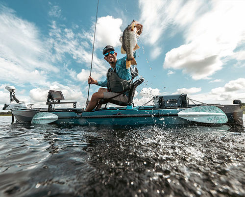 Kayak sit-on-top - Sportsman 120 PRO - Old Town - de caza / de pesca / para adulto