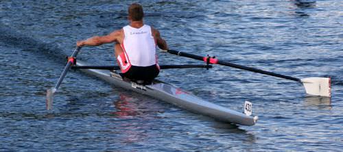 Bote de remo de regata - A1 - Janousek - skiff