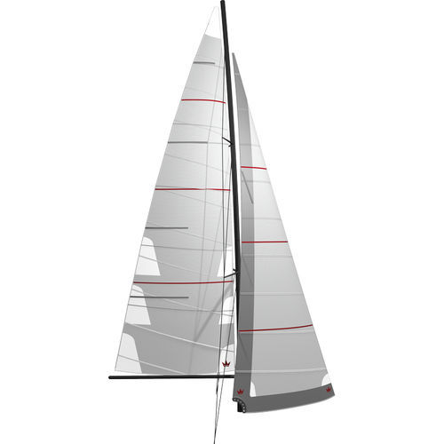vela mayor de poliéster tejido - ELVSTRØM SAILS