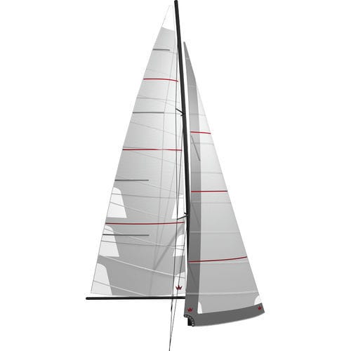 Vela mayor - MARIN - ELVSTRØM SAILS - foque autovirante / para velero de crucero / para velero de regata y crucero