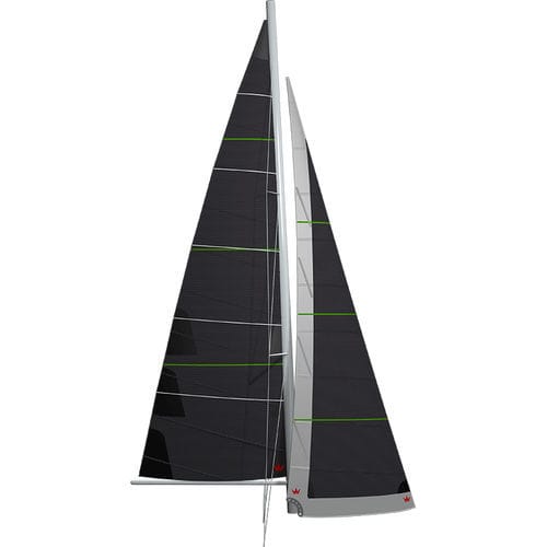 Vela mayor - MARIN - ELVSTRØM SAILS - foque enrollable / foque autovirante / para velero de crucero