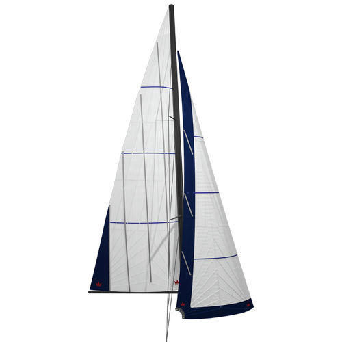 Vela de viento portante - MARIN - ELVSTRØM SAILS - para velero de crucero / corte triradiale / de nailon
