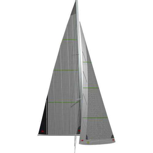 Vela mayor - MARIN - ELVSTRØM SAILS - foque enrollable / para velero de crucero / para velero de regata y crucero