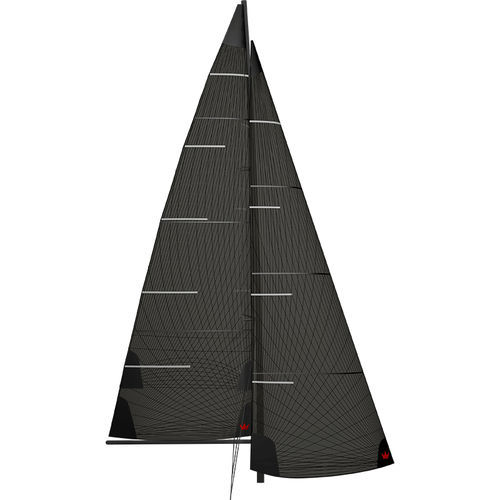 Vela mayor - ZONDA - ELVSTRØM SAILS - foque / para velero de carrera / de carbono