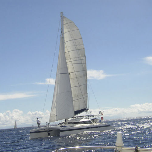 Catamarán - FREYDIS 49' - Tournier Marine - de crucero oceánico / con mástil de carbono / sail-drive