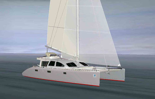 Catamarán - SOUBISE 56' - Tournier Marine - de crucero / motovelero / con 3 camarotes
