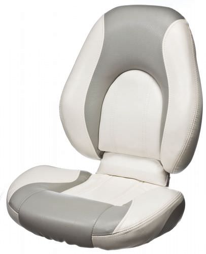 Asiento piloto - 60195 - Tempress - para barco de pesca deportiva / abatible / 1 plaza