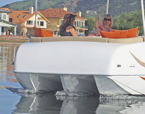 Barco pontón fueraborda - 151TR - ElectraCraft - tri-tube / 12 personas máx.