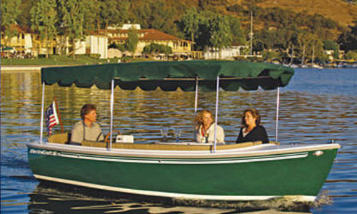 Barco open eléctrico - 16TS - ElectraCraft - 7 personas máx.