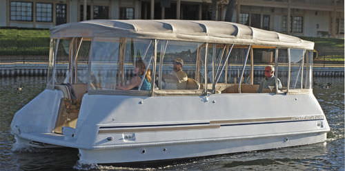 Barco pontón eléctrico - 210CS - ElectraCraft - 10 personas máx.