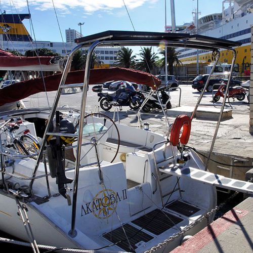 Arco para velero - 61-PORT-42 - INOX MARINE INNOVATION