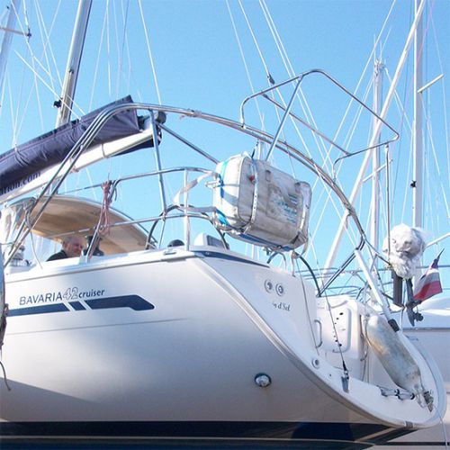 Soporte para panel solar para barcos - 59-SUP-25 - INOX MARINE INNOVATION