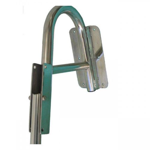 Escalera para barco - 40- ECH-4M - INOX MARINE INNOVATION - plegable / para buceo / con baranda