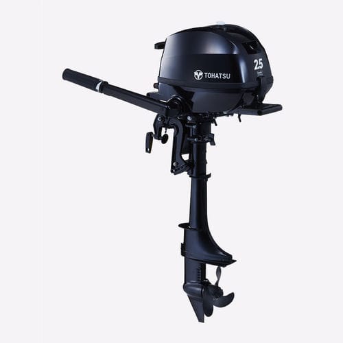 Motor out-board - MFS2.5C - Tohatsu - gasolina / para embarcación de recreo / portátil