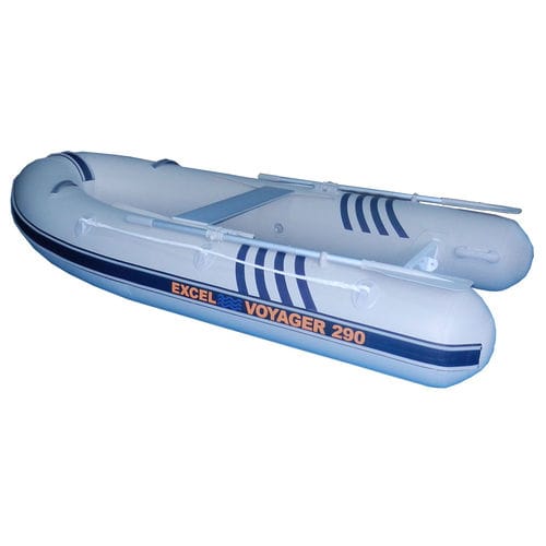Embarcación neumática fueraborda - VOYAGER SR290 - Excel Inflatables - semirrígida / con consola lateral / 4 personas máx.