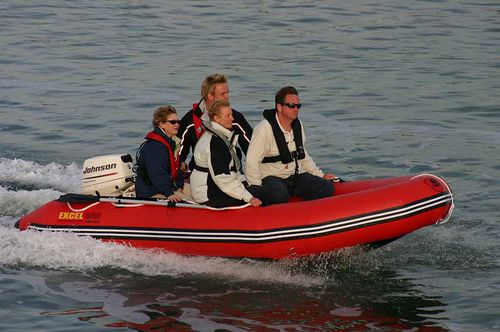 Embarcación neumática fueraborda - VOLANTE SD390 - Excel Inflatables - 6 personas máx. / quilla hinchable