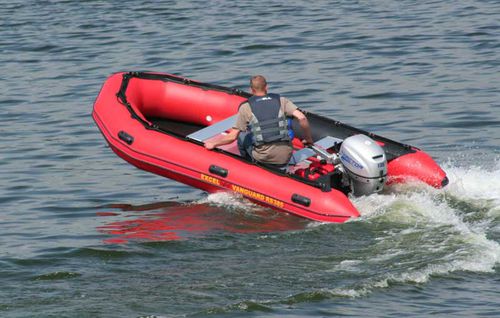 Embarcación neumática fueraborda - VANGUARD XHD395 - Excel Inflatables - 4 personas máx. / quilla hinchable