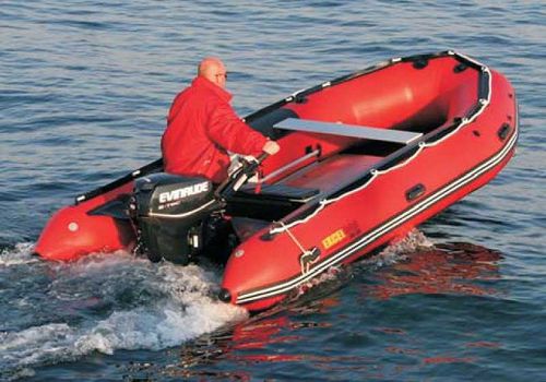 Embarcación neumática fueraborda - VANGUARD XHD435 - Excel Inflatables - 8 personas máx. / quilla hinchable