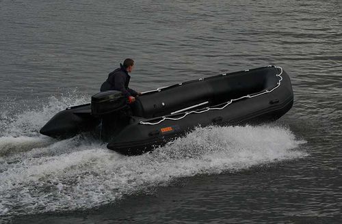 Embarcación neumática fueraborda - VANGUARD XHD535 - Excel Inflatables - 12 personas máx. / quilla hinchable