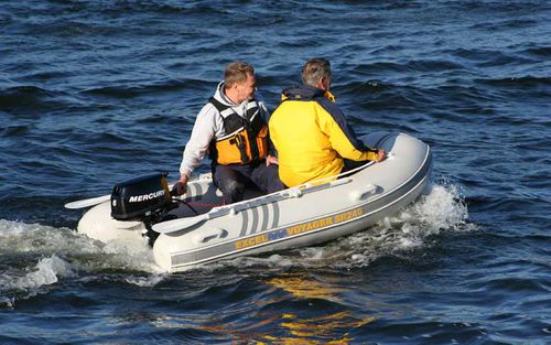 Embarcación neumática fueraborda - VOYAGER SR240 - Excel Inflatables - semirrígida / 3 personas máx. / embarcación auxiliar para mega-yate