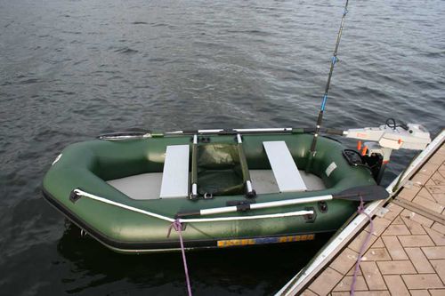 Embarcación neumática fueraborda - RT260 - Excel Inflatables - eléctrica / para la pesca / 4 personas máx.