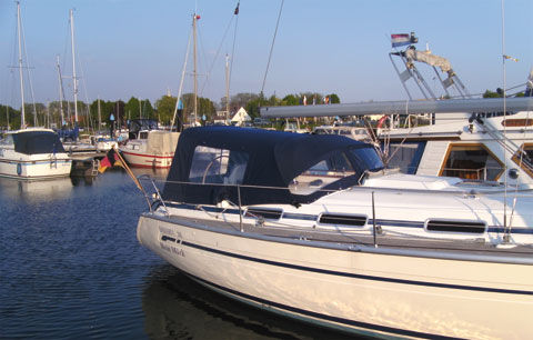 Capota de roof para velero - Nauti Sattler - para caseta del timón / a medida