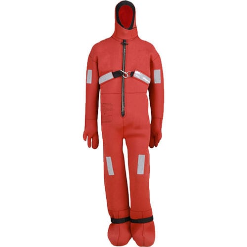 Traje húmedo de supervivencia - NEOPRENE IMMERSION SUIT - Veleria San Giorgio - integral / de una pieza / con capucha