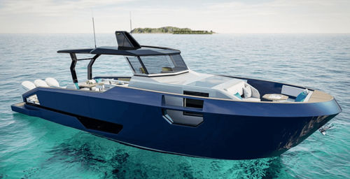 Yate a motor de crucero - AUDACE 50 - Aicon - explorer / open