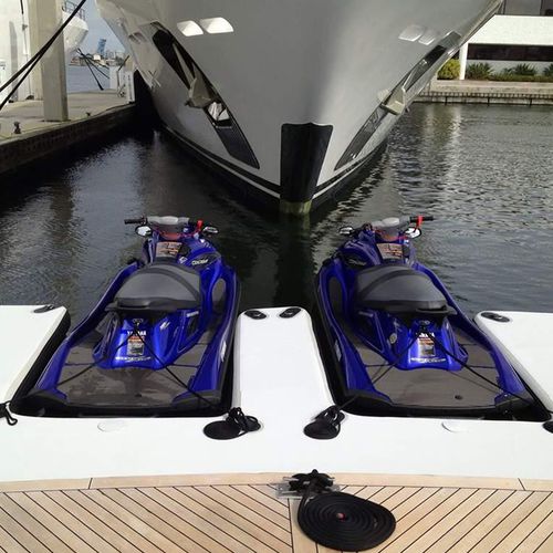 Pantalán flotante - Ixel Marine - de amarre / para moto de agua / para yate