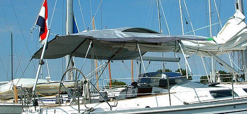 Toldo para velero - BP100 / BP110 / BP120 - Blue Performance - para caseta del timón