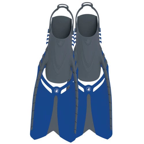 Aleta de buceo - AZORES  - Body Glove - de caucho / regulables / negra