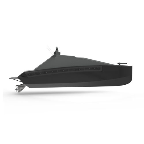 Barco profesional barco de vigilancia - Madera Ribs - intraborda / de aluminio / USV