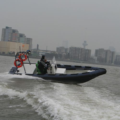 Barco profesional barco utilitario - MRD800  - Madera Ribs - intraborda / embarcación neumática semirrígida