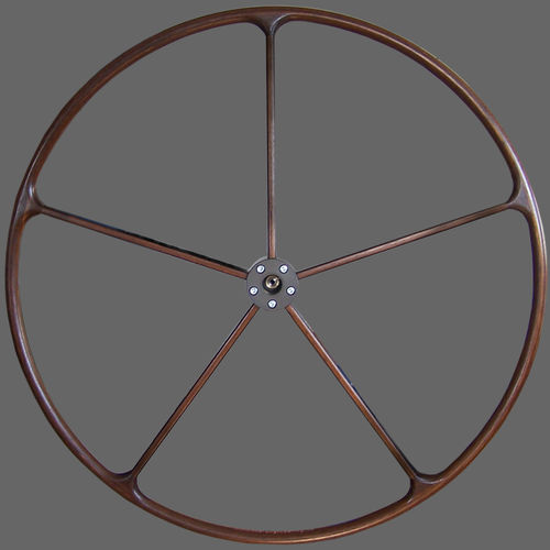 Rueda de timón para velero - NATURELLE Version 2 - TCE-Engineering - de teca / de carbono