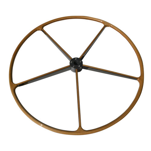 Rueda de timón para velero - CLASSIC 5 spokes - TCE-Engineering - de teca / tradicional
