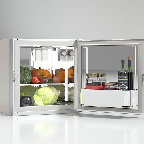 Refrigerador para barco - FR60RC - Frigonautica - para yate / empotrable / de carga delantera