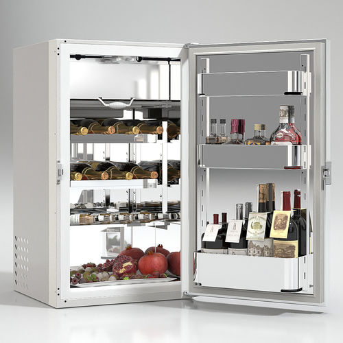 Refrigerador con congelador para barco - FR115AC - Frigonautica - para yate / empotrable / de carga delantera