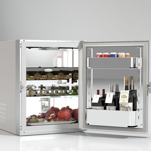 Refrigerador con congelador para barco - FR80AC - Frigonautica - para yate / empotrable / de carga delantera