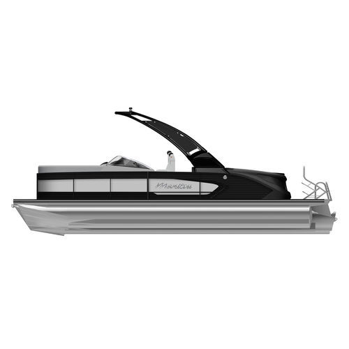Barco pontón fueraborda - LX 23 SRS - Manitou Pontoon Boats - tri-tube / open / con consola lateral