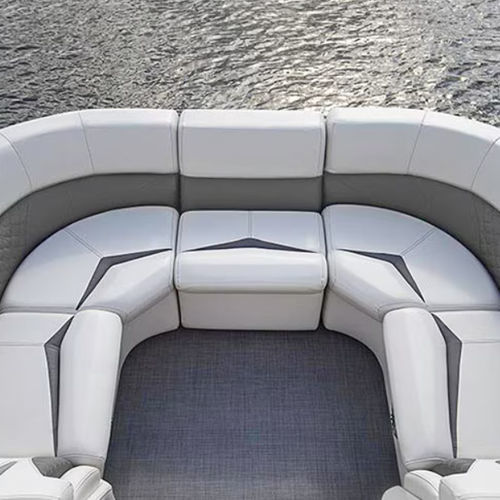 Banqueta para barco pontón - Manitou Pontoon Boats - blanca