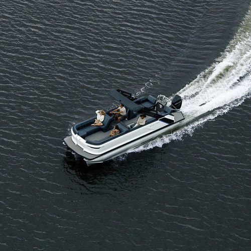 Barco pontón fueraborda - 26 - Manitou Pontoon Boats - bimotor / tri-tube / open