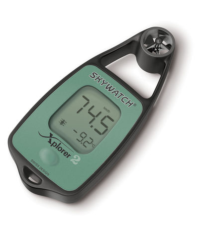 Anemómetro portátil - Xplorer 2 - JDC Electronic - termómetro