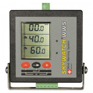 Anemómetro digital - WWS - JDC Electronic - con alarma