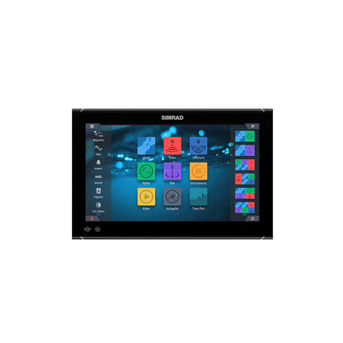 Pantalla para barco - NSO evo3 - Simrad Yachting - sistema de navegación / para sónar / táctil