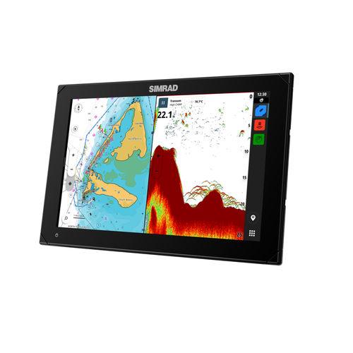 Instrumento multifuncional marino plotter - NSX™ 3012 - Simrad Yachting - para sónar / radar / sonda de pesca
